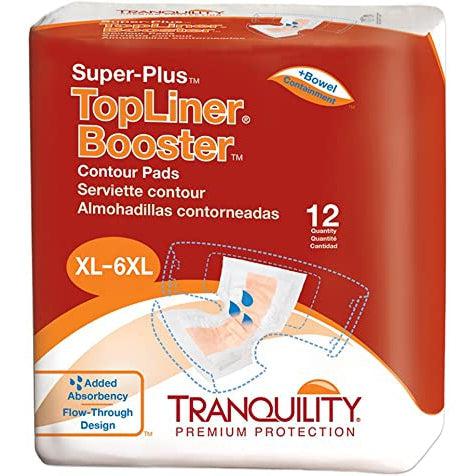 Tranquility TopLiner Booster-Pads-Incontinence-Tranquility-Topliner Superplus Contour Booster-Pad-capitalmedicalsupply.ca