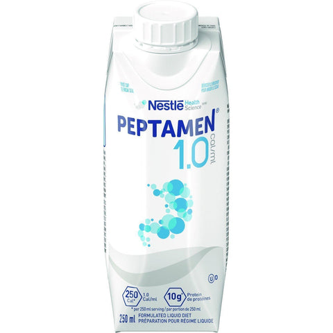 Peptamen® 1.0 - Unflavoured (Tetra Prisma®- 24 x 250mL)