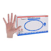 Vinyl Exam Gloves Clear, Powder-Free, Non-Sterile