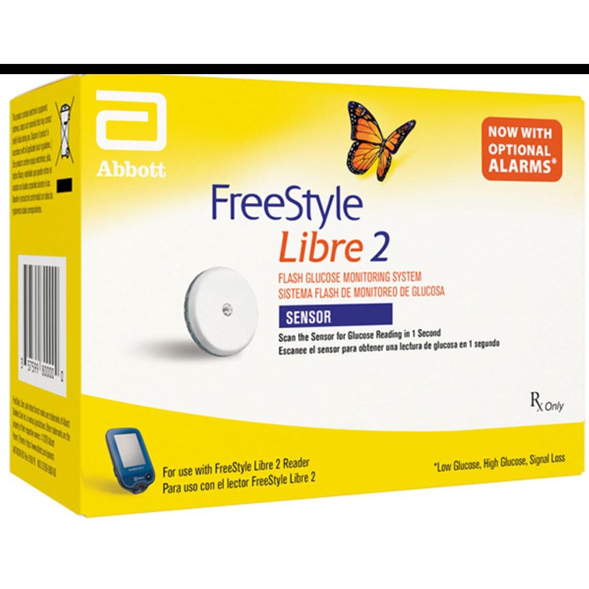 ABBOTT - FreeStyle Libre system-Blood Glucose Meters-freestyle.abbott-Freestyle Libre 2 Sensors-capitalmedicalsupply.ca