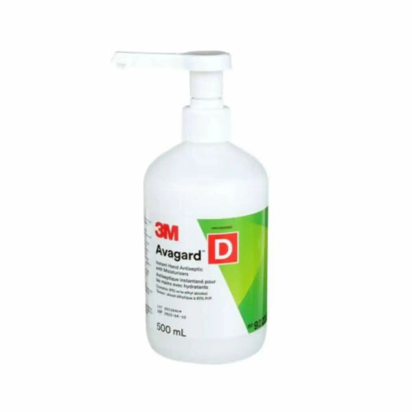 Avagard™ D Hand Antiseptic, Instant with Moisturizer, 500mL-Medical Clinic Supplies-Cardinal Health-1 each-capitalmedicalsupply.ca