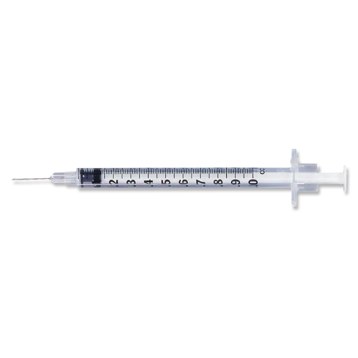 BD™ Allergy Syringe with permanently attached needle - 25/Tray-Medical Needle & Syringe Sets-Cardinal Health Canada or Lifesupply-BD305537-capitalmedicalsupply.ca