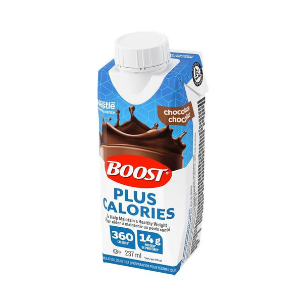 BOOST Plus Calories, Tetra Prisma Pack, 237mL x 24each/case-Nutrition-Cardinal Health-Strawberry-capitalmedicalsupply.ca
