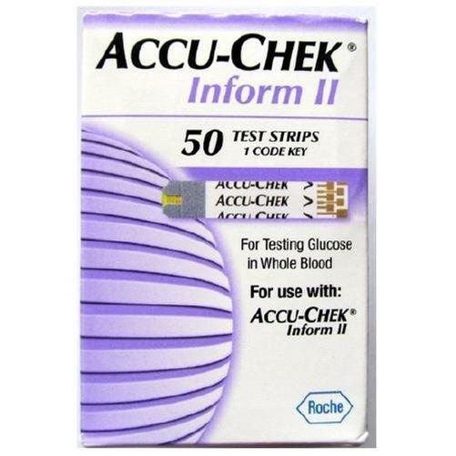 BX/50 ACCU CHEK INFORM II GLUCOSE TEST STRIP-Glucose Test strip-Cardinal Health Canada-capitalmedicalsupply.ca