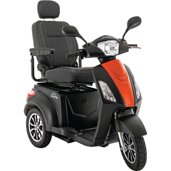 Baja Raptor 2 (BA300)-Scooter-Pride Mobility-Evolution Orange-capitalmedicalsupply.ca