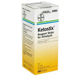 Bayer Ketostix TEST STRIP BTL/50 EACH-Glucose Test strip-Cardinal Health-capitalmedicalsupply.ca