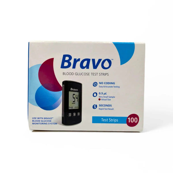 Bravo System-Glucose Test strip-Cardinal Health-Bravo Test Strips-capitalmedicalsupply.ca
