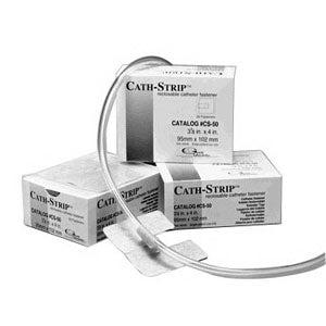 Cath-Strip reclosable Catheter Fastener, 3 1/2 " x 4", 50/bx-Foley Catheters-Medline-capitalmedicalsupply.ca