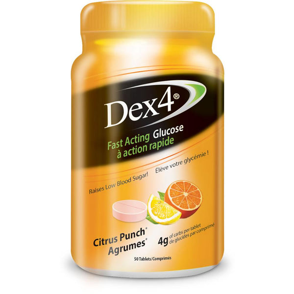 Dex4® Glucose Tablet, Orange