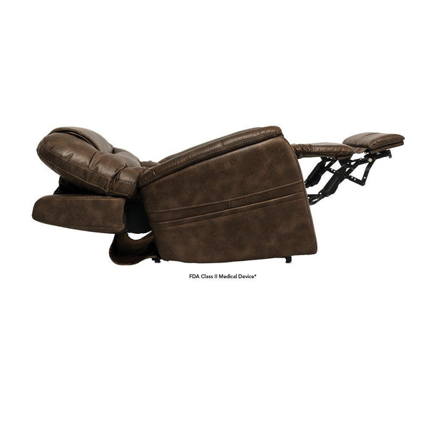 Elegance 2 PLR975 - Deep Recline Position | Memory Remote | Power Headrest & Lumbar-Lift Chair-Pride Mobility-Badlands Walnut-Large-capitalmedicalsupply.ca
