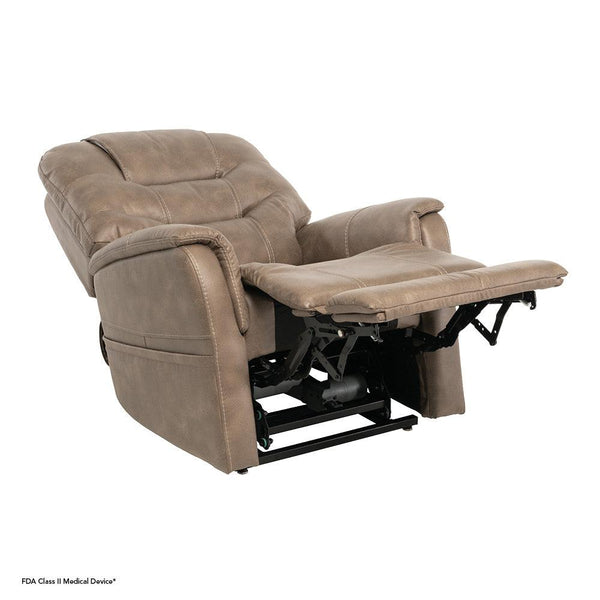 Elegance 2 PLR975 - Deep Recline Position | Memory Remote | Power Headrest & Lumbar-Lift Chair-Pride Mobility-Badlands Mushroom-Medium-capitalmedicalsupply.ca