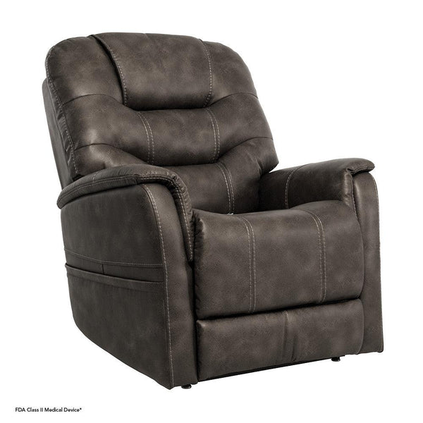 Elegance 2 PLR975 - Deep Recline Position | Memory Remote | Power Headrest & Lumbar-Lift Chair-Pride Mobility-Badlands Steel-Large-capitalmedicalsupply.ca