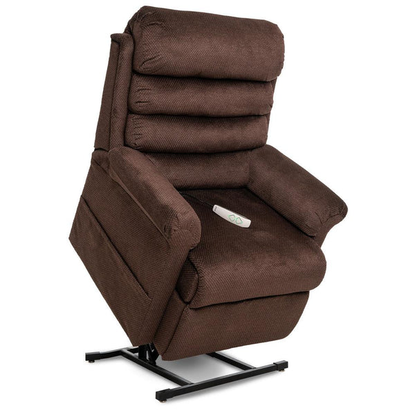 Elegance LC570-Lift Chair-Pride Mobility-Walnut-Small-Foot Rest Extension-capitalmedicalsupply.ca