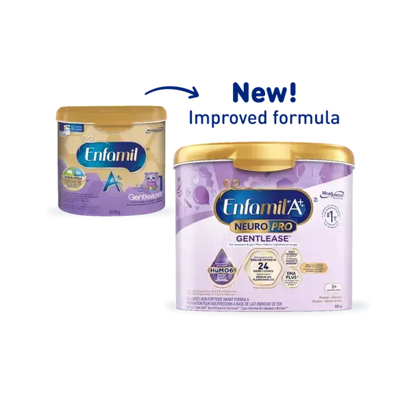 Enfamil A+ NeuroPro Gentlease Baby-Infant Formula-Cardinal Health-POWDER - 553G Tub x 6-capitalmedicalsupply.ca