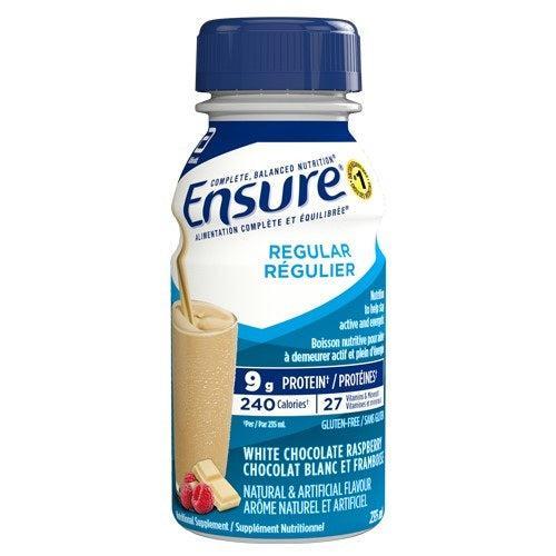 Ensure® Regular Nutritional Formula, 235mL x 24 bottles-Nutrition-Cardinal Health-White Chocolate Rasberry-capitalmedicalsupply.ca