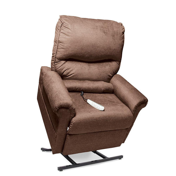 Essential LC107 Medium - Infinite Position-Lift Chair-Pride Mobility-Walnut-capitalmedicalsupply.ca