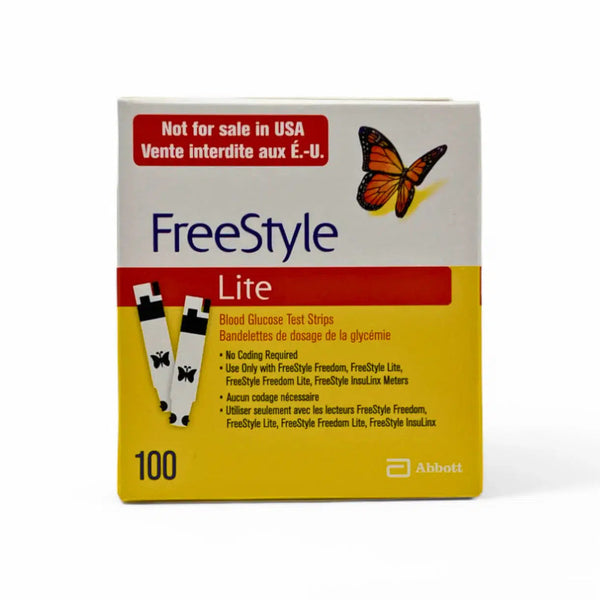 Freestyle Lite System-Blood Glucose Meters-Abbott-FreeStyle Lite Test strips-capitalmedicalsupply.ca