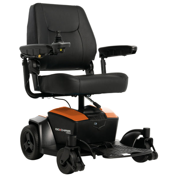 Go Chair® MED 20"x18" Medium Back Memory Foam Seat-Power Chair-Pride Mobility-Amber Orange-capitalmedicalsupply.ca