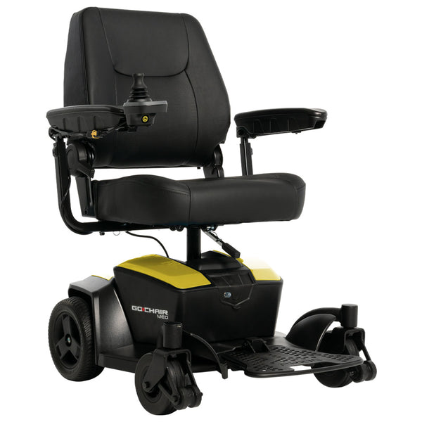 Go Chair® MED 20"x18" Medium Back Memory Foam Seat-Power Chair-Pride Mobility-Citrine Yellow-capitalmedicalsupply.ca