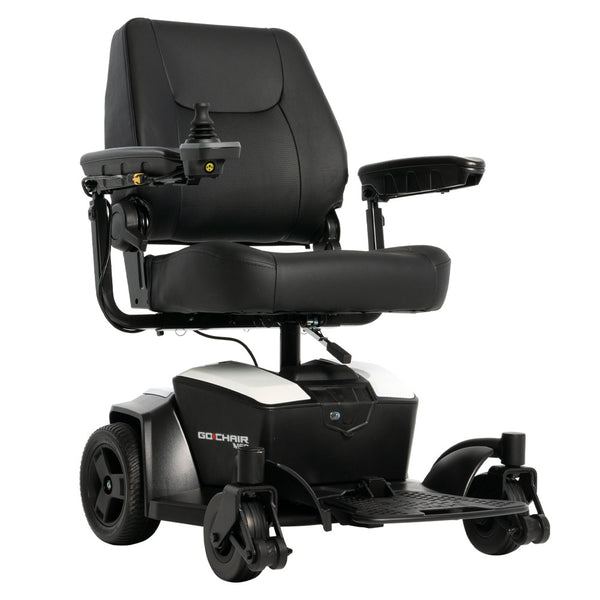 Go Chair® MED 20"x18" Medium Back Memory Foam Seat-Power Chair-Pride Mobility-Pearl White-capitalmedicalsupply.ca