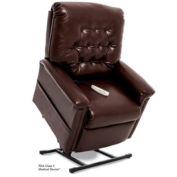 Heritage LC358 - 3 Position | Premium Fabric & Wireless Remote Options | Standard Footrest Extension-Lift Chair-Pride Mobility-Cloud 9 Black Cherry-Small-NONE-capitalmedicalsupply.ca