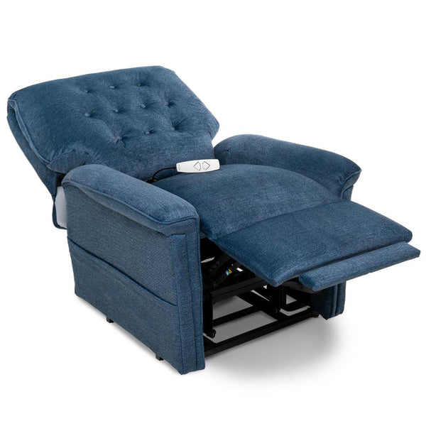 Heritage LC358 - 3 Position | Premium Fabric & Wireless Remote Options | Standard Footrest Extension-Lift Chair-Pride Mobility-Cloud 9 Pacific-Medium-Foot Rest Extension-capitalmedicalsupply.ca
