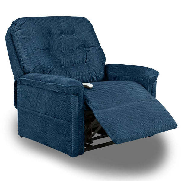 Heritage LC358 - 3 Position | Premium Fabric & Wireless Remote Options | Standard Footrest Extension-Lift Chair-Pride Mobility-Cloud 9 Pacific-Petite/Wide-Foot Rest Extension-capitalmedicalsupply.ca