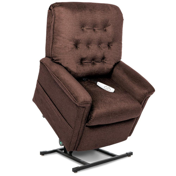 Heritage LC358 - 3 Position | Premium Fabric & Wireless Remote Options | Standard Footrest Extension-Lift Chair-Pride Mobility-Cloud 9 Walnut-Small-NONE-capitalmedicalsupply.ca