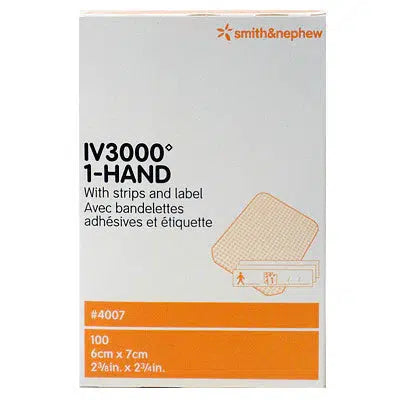 IV3000™ 1 Hand Catheter Dressing, Moisture Responsive, 6cmx7cm-Wound Care-Medline-capitalmedicalsupply.ca