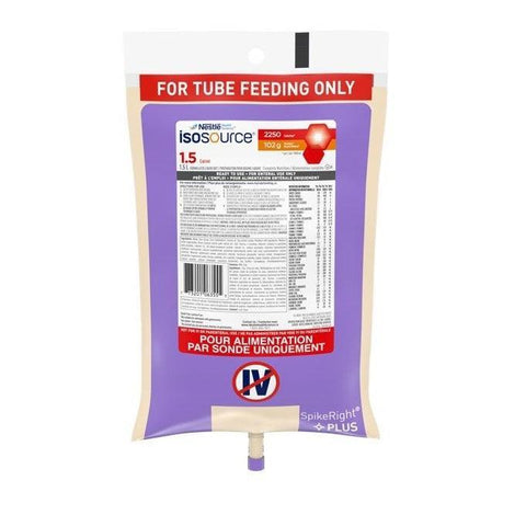 Isosource 1.5 High Protein Formula ULTRAPAK, 1.5L x 4each/case-Nutrition-Cardinal Health-capitalmedicalsupply.ca