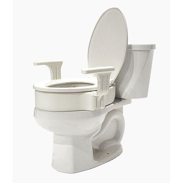 MOBB 4" inch Raised Toilet Seat with Arms-Bathroom Safety-MOBB-Standard-capitalmedicalsupply.ca