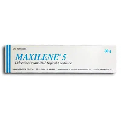 Maxilene Cream -30g-Pain Management-Surgo-5%-capitalmedicalsupply.ca