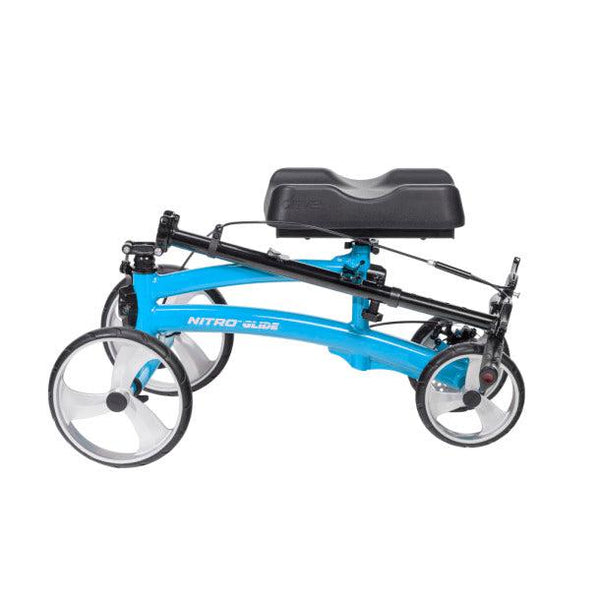 Nitro™ Glide Knee Walker | Knee Scooter-Mobility Aids-Drive Medical-Blue-capitalmedicalsupply.ca