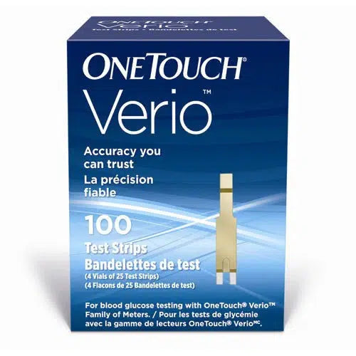 OneTouch Test Strips-Lancing Devices-Cardinal Health-OneTouch Verio Test Strips-capitalmedicalsupply.ca