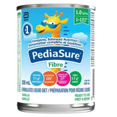 PediaSure Fibre Nutritional Formula - 235mL x 12each/Case-Infant Formula-Cardinal Health-capitalmedicalsupply.ca