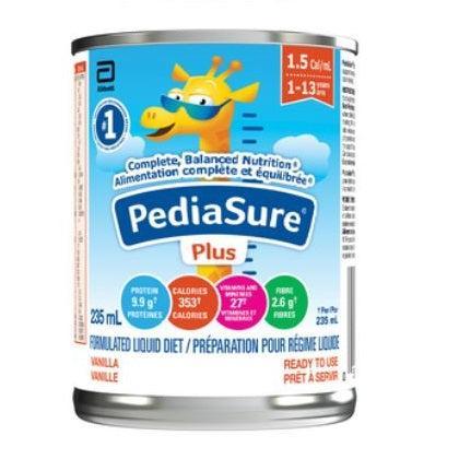 Pediasure Plus Supplemental Formula - 235mL x 12each/Case-Infant Formula-Cardinal Health-capitalmedicalsupply.ca