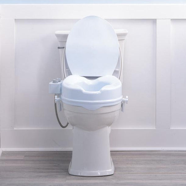 PreserveTech™ Raised Toilet Seat with Bidet-Bathroom Safety-Drive Medical-Ambient-capitalmedicalsupply.ca