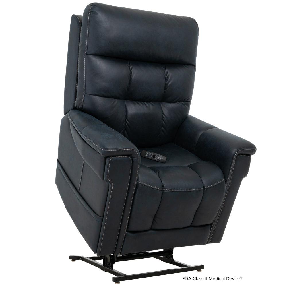 Radiance PLR3955 - Deep Recline Position | Heat System | Memory Remote | Wireless Charger & Cup-Holder-Lift Chair-Pride Mobility-Canyon Ocean-Small-capitalmedicalsupply.ca