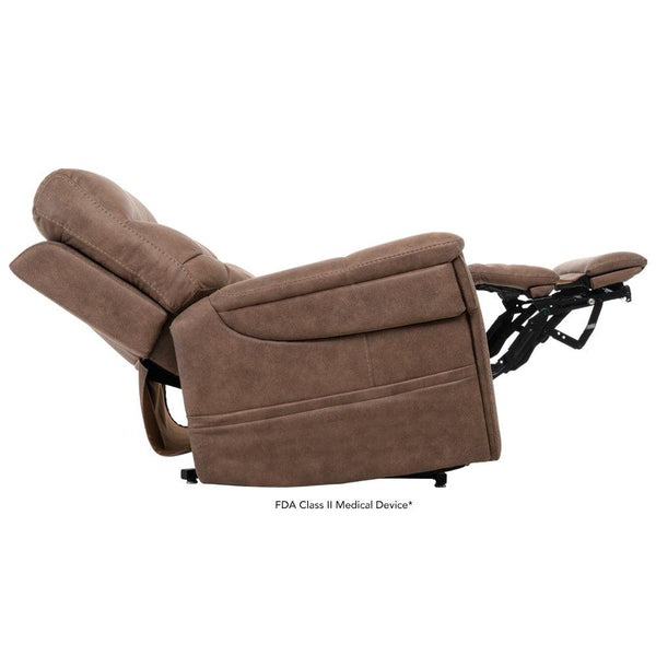 Radiance PLR3955 - Deep Recline Position | Heat System | Memory Remote | Wireless Charger & Cup-Holder-Lift Chair-Pride Mobility-Canyon Silt-Large/Tall-capitalmedicalsupply.ca
