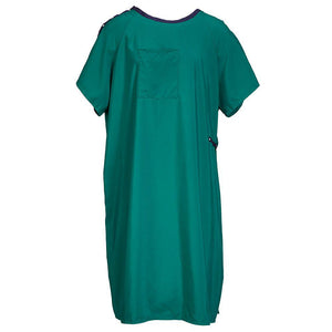 Solus Patient Gowns-Patient Apparel-MIP Inc.-BEHAVIORAL GOWN- solid green-capitalmedicalsupply.ca