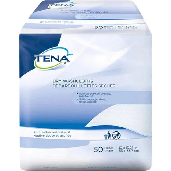 TENA Dry Wipes, 1 pack-Incontinence-Bestbuy Medical-capitalmedicalsupply.ca