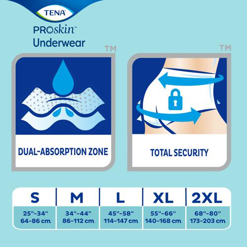 TENA ProSkin™ Extra Protective Underwear-Incontinence-Cardinal Health-Small-capitalmedicalsupply.ca