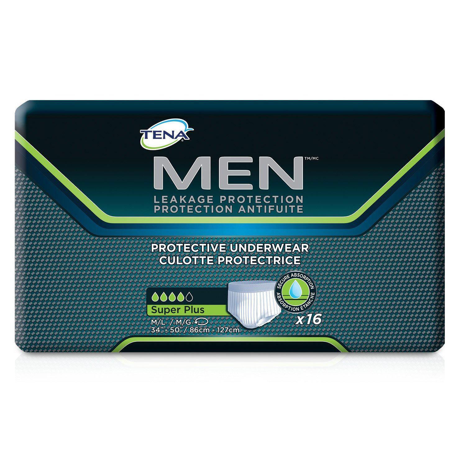 Tena for Men, Super Plus Underwear