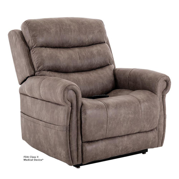 Tranquil 2 PLR935 - Deep Recline Position | Memory Remote | Power Headrest & Lumbar-Lift Chair-Pride Mobility-Astro Mushroom-Large/Tall-capitalmedicalsupply.ca