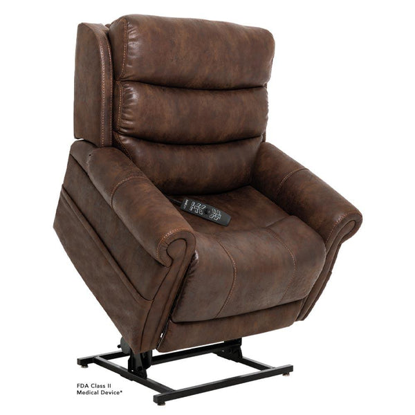 Tranquil 2 PLR935 - Deep Recline Position | Memory Remote | Power Headrest & Lumbar-Lift Chair-Pride Mobility-Astro Brown-Petite/Wide-capitalmedicalsupply.ca