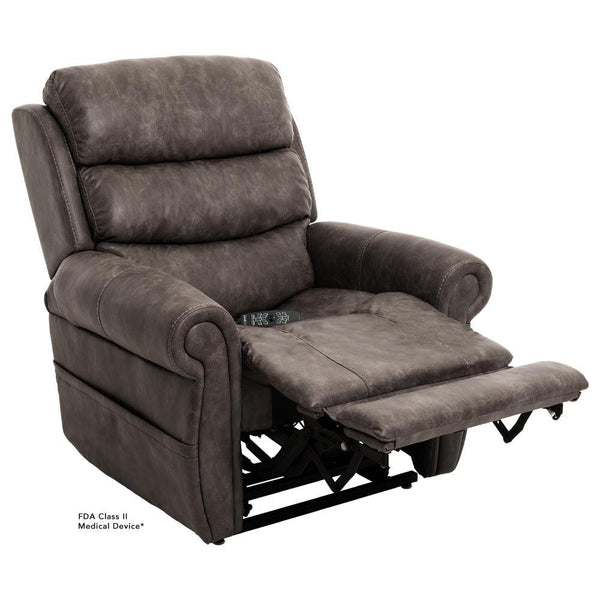 Tranquil 2 PLR935 - Deep Recline Position | Memory Remote | Power Headrest & Lumbar-Lift Chair-Pride Mobility-Astro Grey-Petite/Wide-capitalmedicalsupply.ca