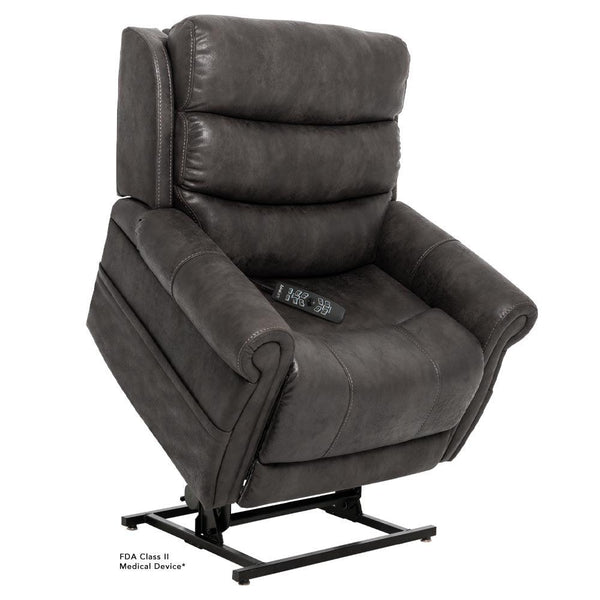Tranquil 2 PLR935 - Deep Recline Position | Memory Remote | Power Headrest & Lumbar-Lift Chair-Pride Mobility-Astro Grey-Small-capitalmedicalsupply.ca