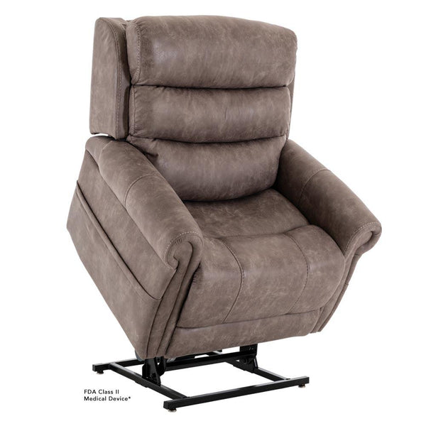 Tranquil 2 PLR935 - Deep Recline Position | Memory Remote | Power Headrest & Lumbar-Lift Chair-Pride Mobility-Astro Mushroom-Petite/Wide-capitalmedicalsupply.ca