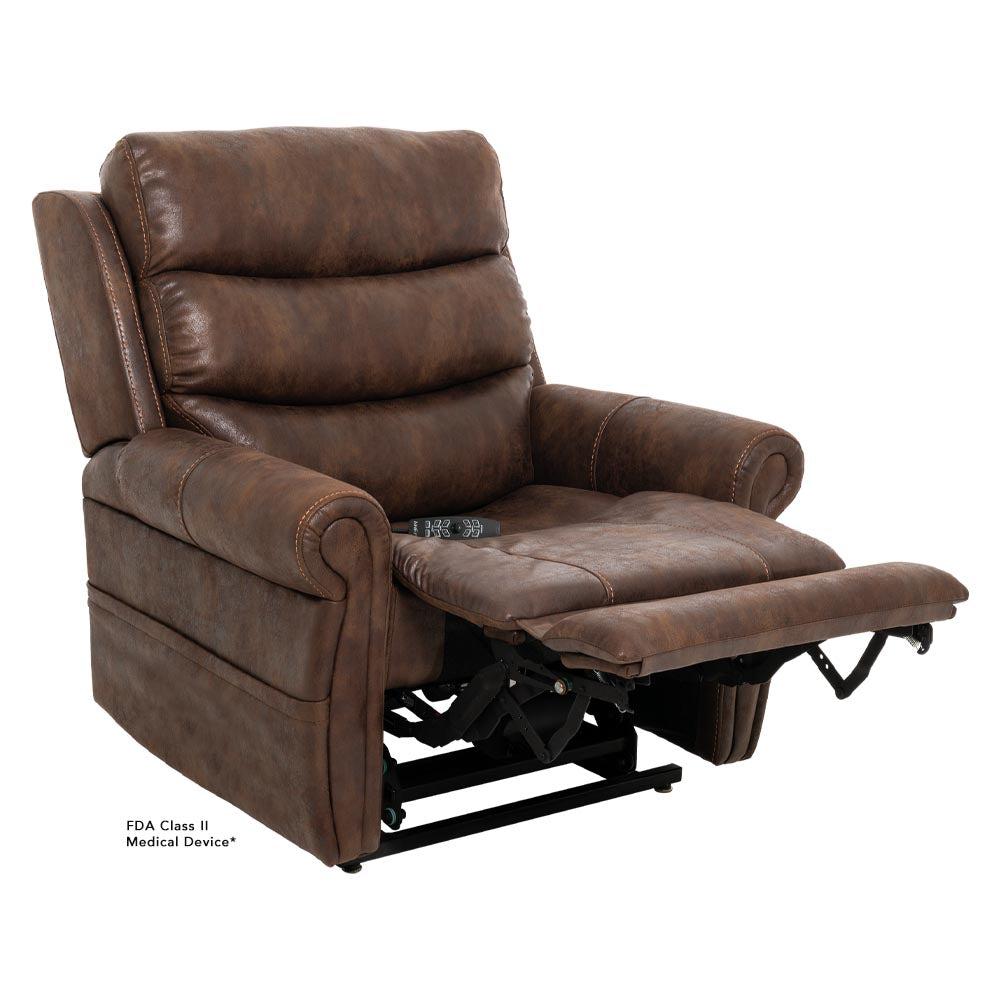 Tranquil 2 PLR935 - Deep Recline Position | Memory Remote | Power Headrest & Lumbar-Lift Chair-Pride Mobility-Astro Brown-Small-capitalmedicalsupply.ca