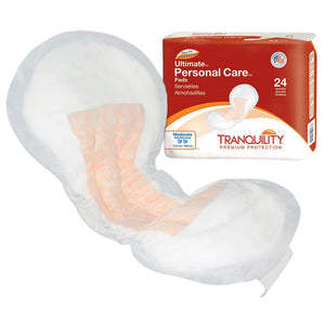 Tranquility Personal Care Pads-Incontinence Aids-Tranquility-Super - 10.5" x 5.5" - 13.5 oz absorbency-capitalmedicalsupply.ca